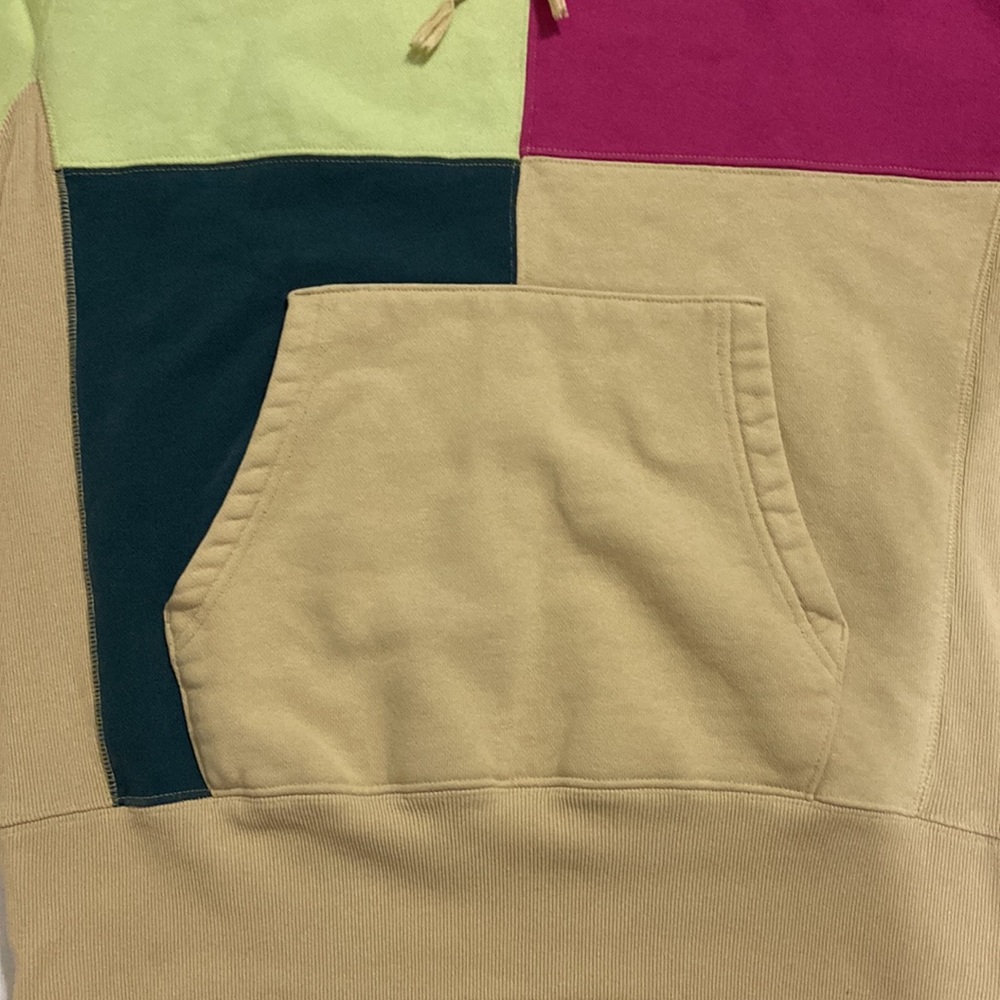 Champion Reverse Weave Color Block Hoodie Size M - image 5